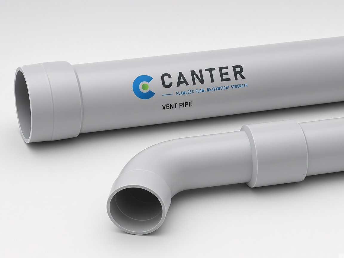 CANTER vent and air-duct pipes with bend